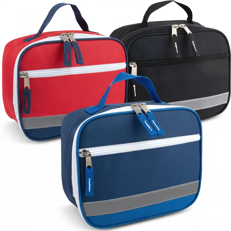 Fridge Pak Reflective Strap Lunch Bag - 3 Colors — wholesale Bags & Backpacks by the case