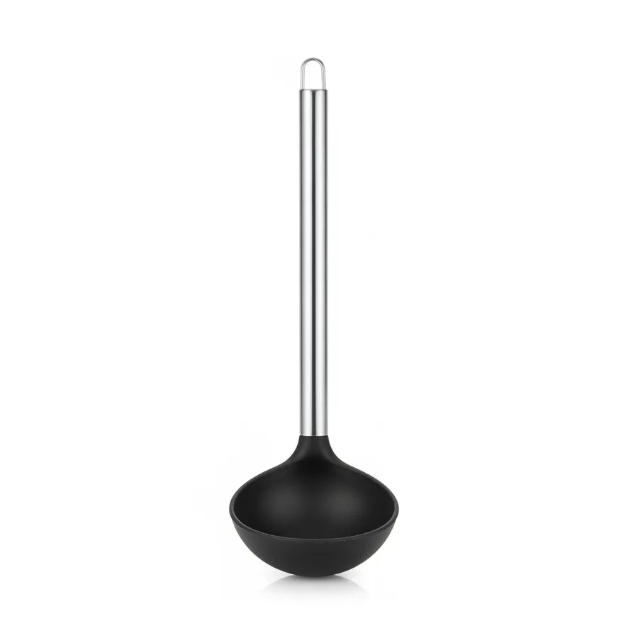 Nylon Soup Ladle - Heat-Resistant Non-Stick Serving Spoon, 12.25-Inch — wholesale Kitchen & Drinkware by the case