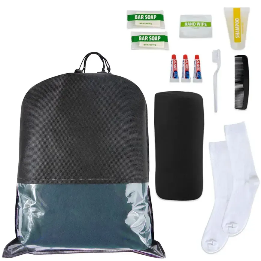 10-Piece Deluxe Homeless Travel Bag — wholesale Bags & Backpacks by the case