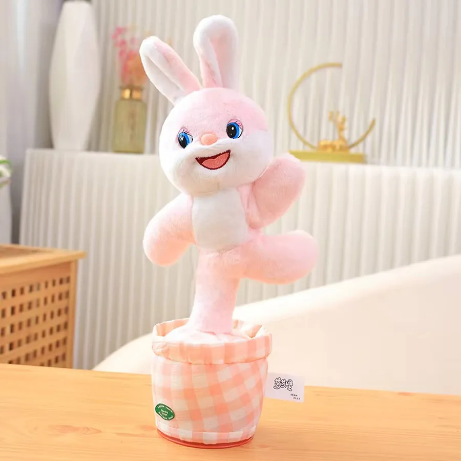 Dancing Rabbit Cow Musical Plush Kids Toy For — wholesale Plush & Squishies by the case