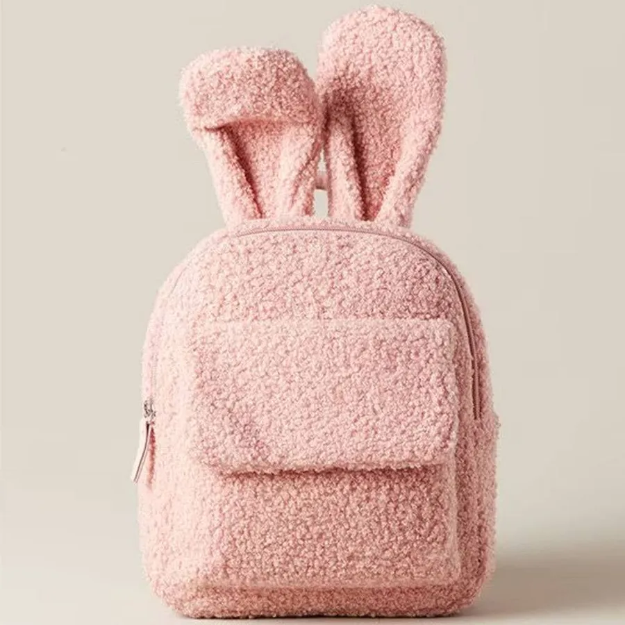 Furry Bunny Easter Themed Backpack For Kid — wholesale Seasonal & Holiday by the case