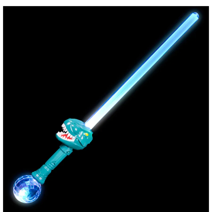Light Up T-Rex Magic Ball Sword For Kids — wholesale Toys & Games by the case