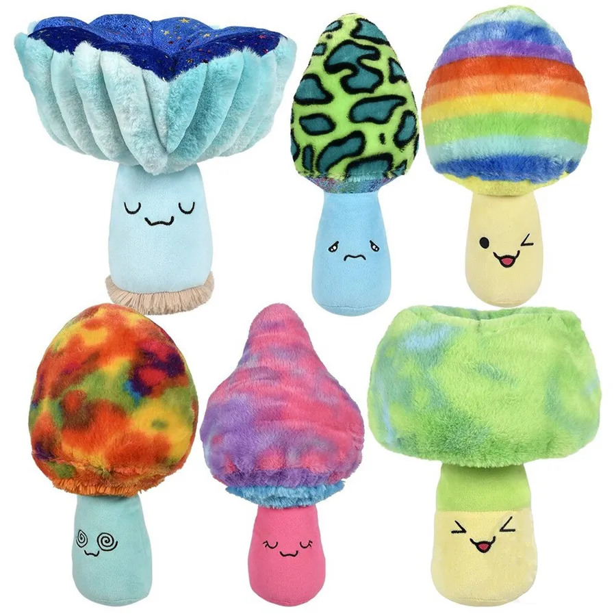 Cute Soft Plush Mushrooms Kids Toy - Assorted — wholesale Plush & Squishies by the case