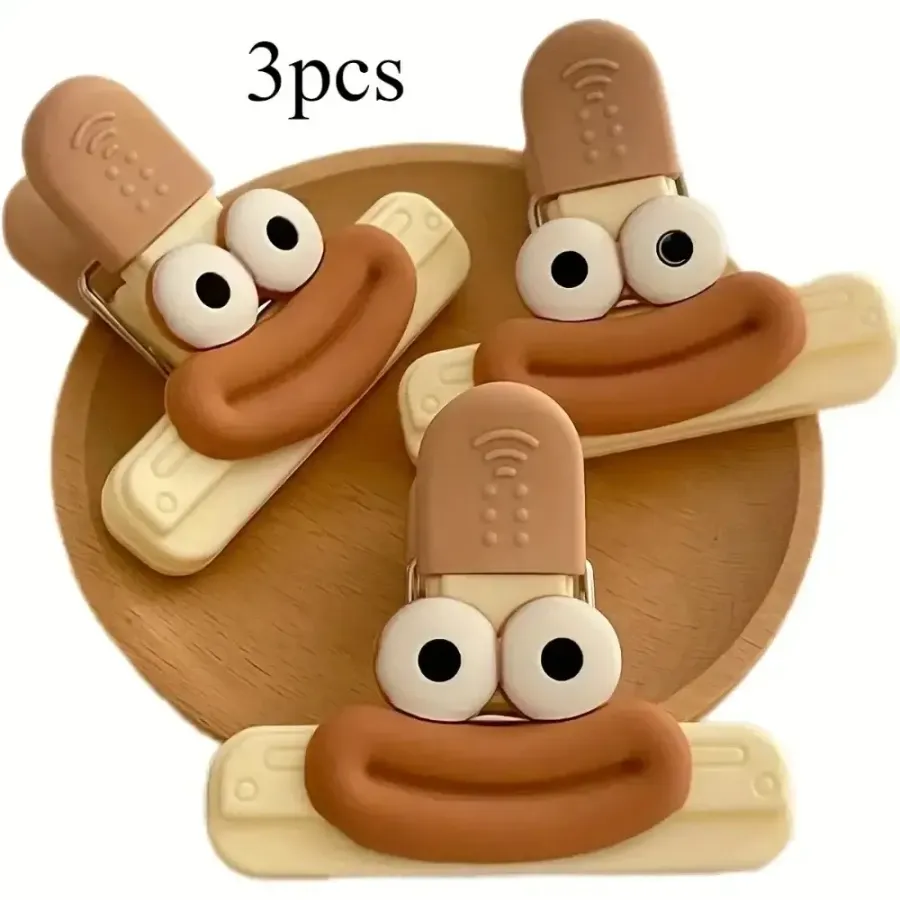 Airtight Bag Clips - Food Sealing Clip Set, BPA-Free Plastic, 10-Piece Set — wholesale Bags & Backpacks by the case