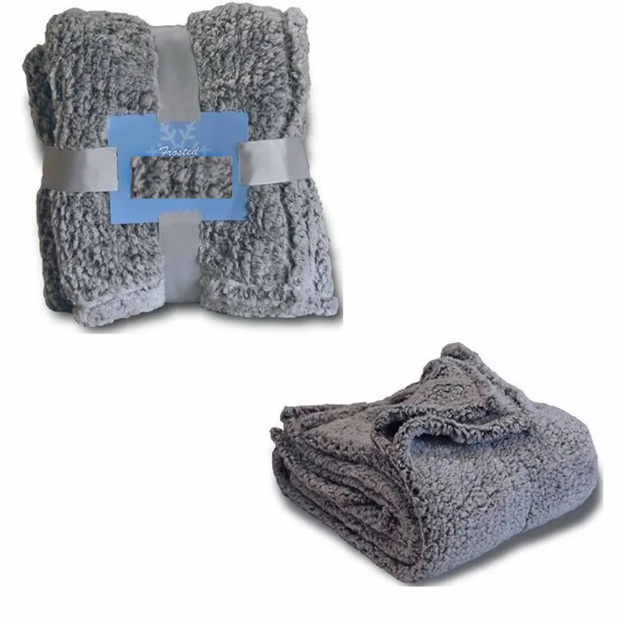Kids Frosted Blanket - Soft and Stylish Comfort — wholesale Home & Décor by the case