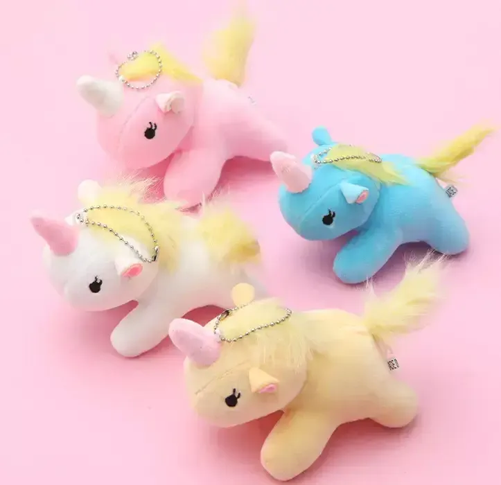 Mini Plush Unicorn Toys Keychain In Bulk — wholesale Plush & Squishies by the case