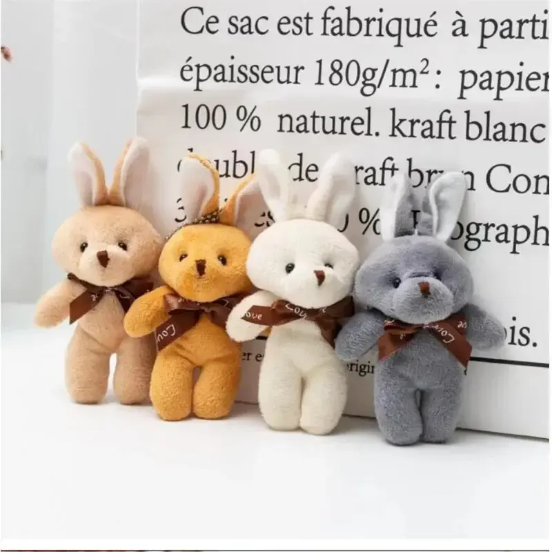 Plush Little Easter Bunny Keychain – Cute Rabbit Pendant — wholesale Plush & Squishies by the case