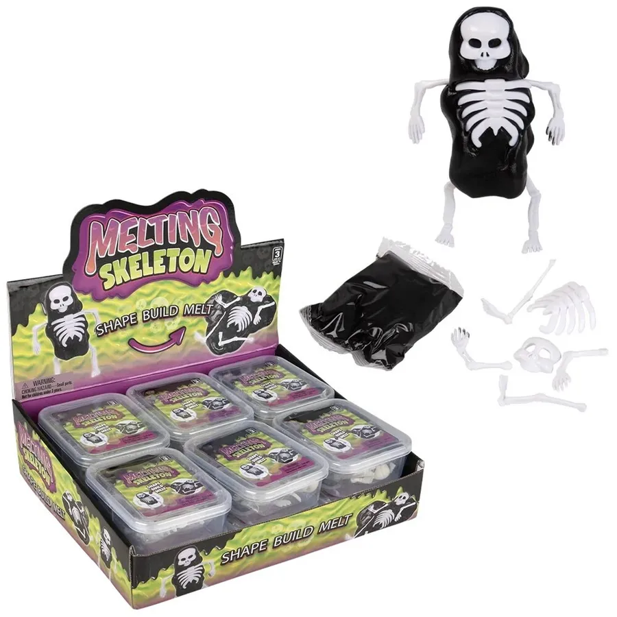 Melting Skeleton Fidget Slime Kids Play Toy — wholesale Fidgets & Sensory by the case