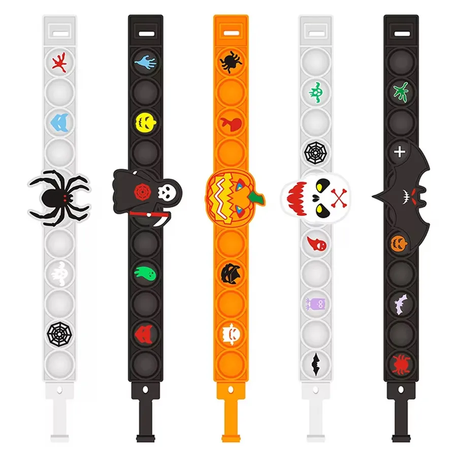 Pop Bubble Fidget Bracelets Assorted — wholesale Fidgets & Sensory by the case