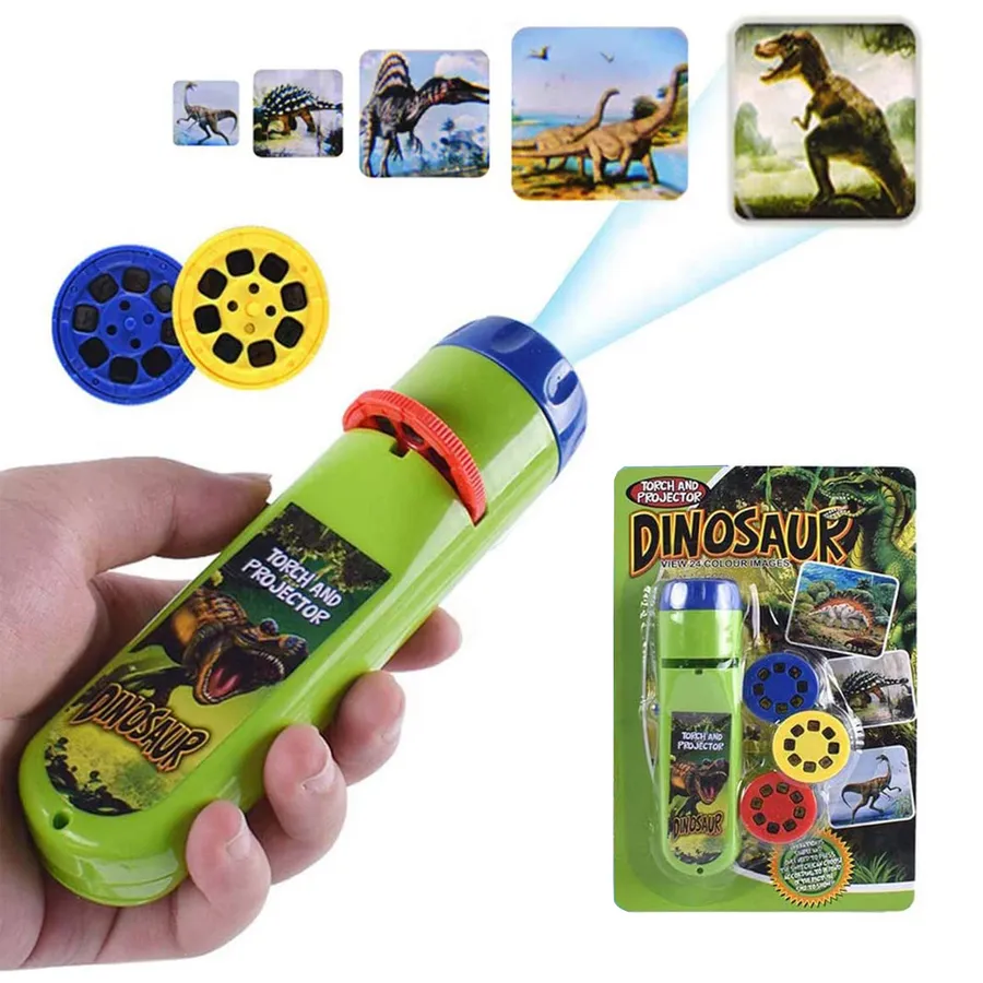 Torch Projector Projection Lighting Story Torches Light Toy — wholesale Toys & Games by the case