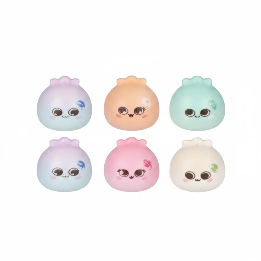 4-Inch Dumpling Squishy Toy - Sensory Fidget & Stress Ball — wholesale Fidgets & Sensory by the case