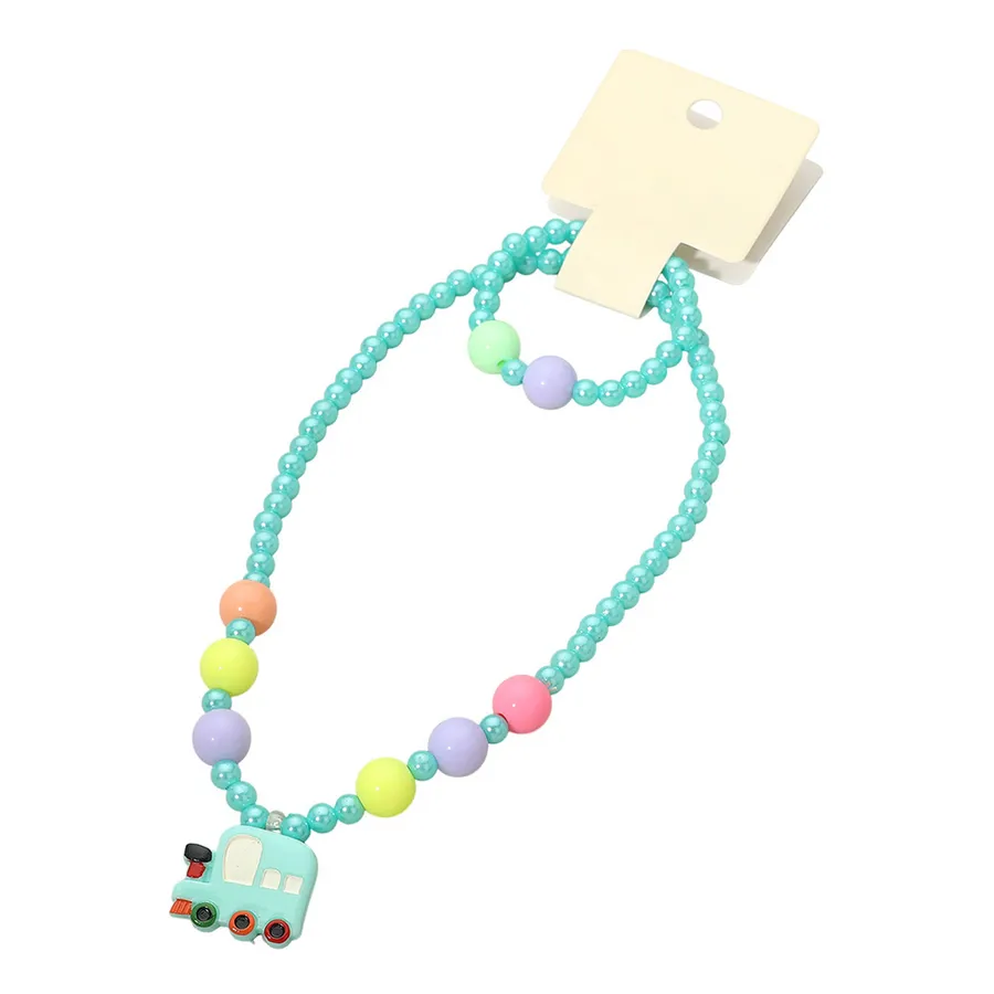 Vehicle Pendant Beaded Jewelry Set For Kids - Assorted — wholesale Apparel & Accessories by the case