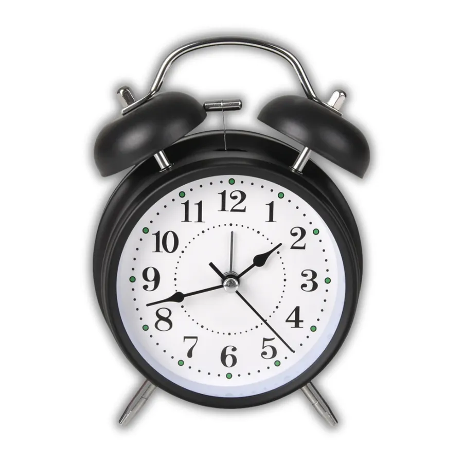 Retro Bell Analog Alarm Clock — wholesale Home & Décor by the case