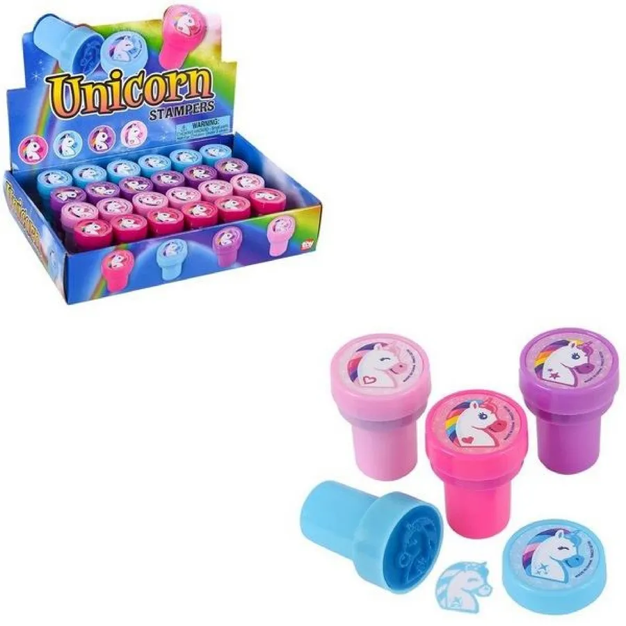 Unicorn Stampers Party Favors1.5inch In Bulk — wholesale Party & Gifts by the case