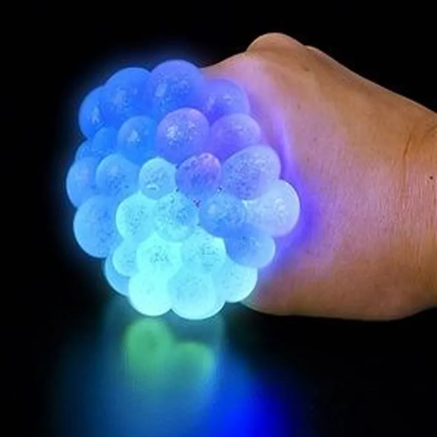 LED Lights Squeeze Balls Kids Toys - Assorted — wholesale Fidgets & Sensory by the case