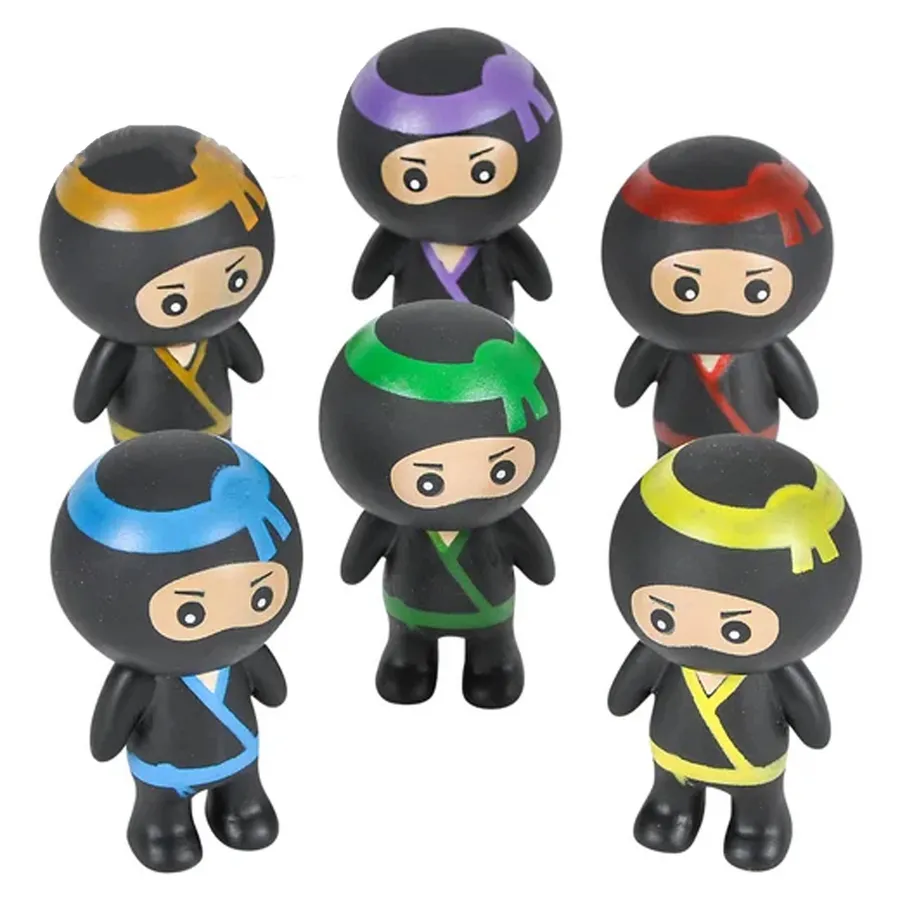 Mini Bendable Ninja Buddies Kids Toy - Assorted — wholesale Toys & Games by the case
