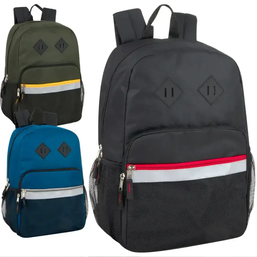 Reflective Safety Backpack For Schooling Kids — wholesale Bags & Backpacks by the case