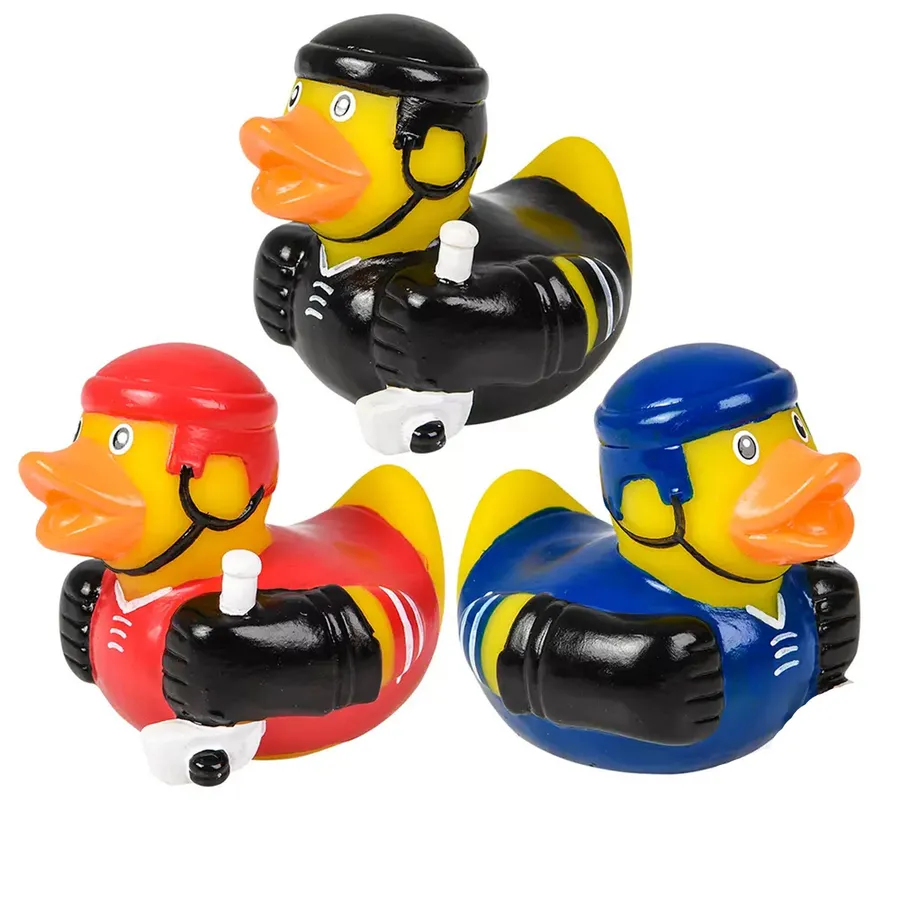 Hockey Playful Rubber Duckies Kid Toys In Bulk — wholesale Toys & Games by the case