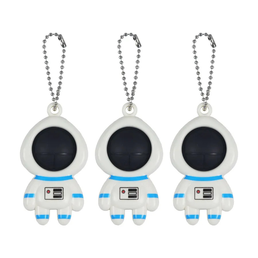 Fidget Astronaut Bubble Popping Keychain - Sensory Toy for Kids & Adults — wholesale Fidgets & Sensory by the case