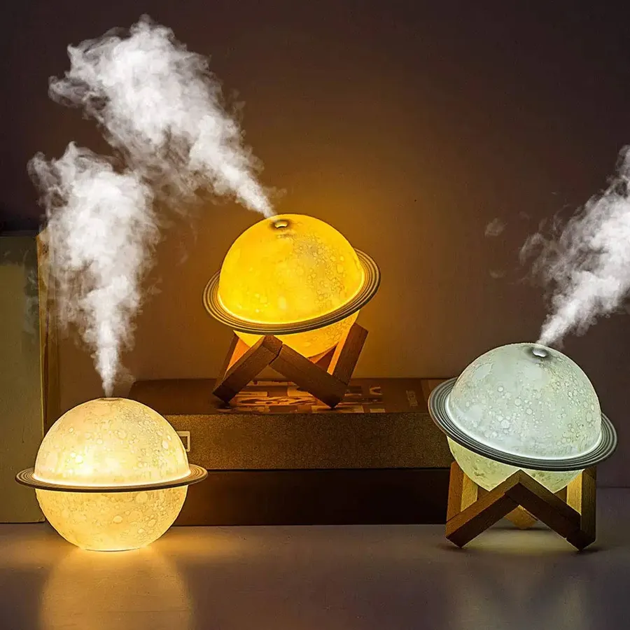 Mini USB Rechargeable 3D Air Moon Lamp Humidifier — wholesale Tech & Gadgets by the case