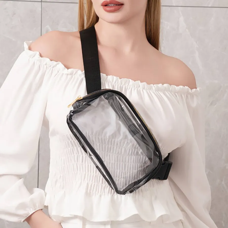 Luxury Transparent Sling Bag For Women's - Assorted — wholesale Bags & Backpacks by the case