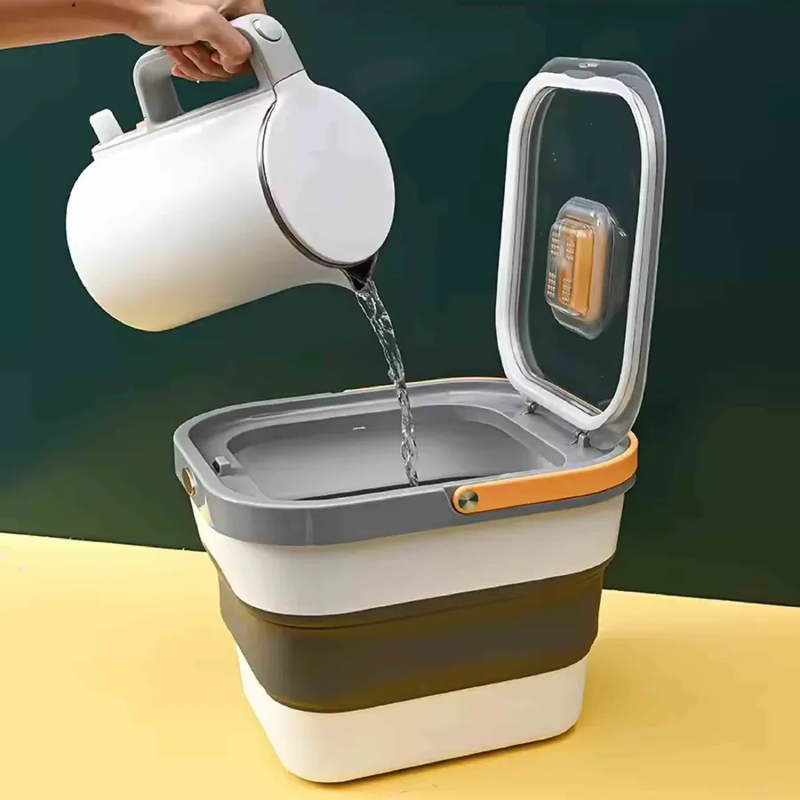 Foldable Rice Bucket Storage For Kitchen Use — wholesale Kitchen & Drinkware by the case