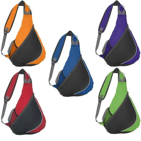 Sling Lightweight Crossbody Backpack - Assorted — wholesale Bags & Backpacks by the case