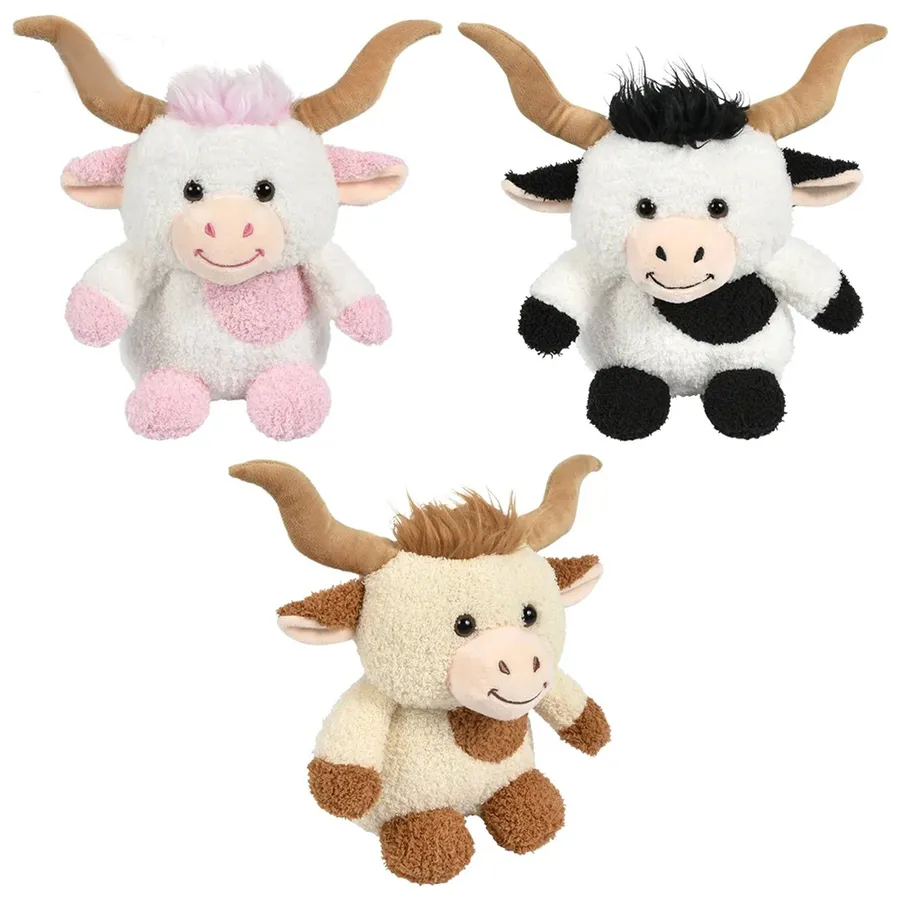 Longhorn Cattle Plush Stuffed Kids Toy — wholesale Plush & Squishies by the case