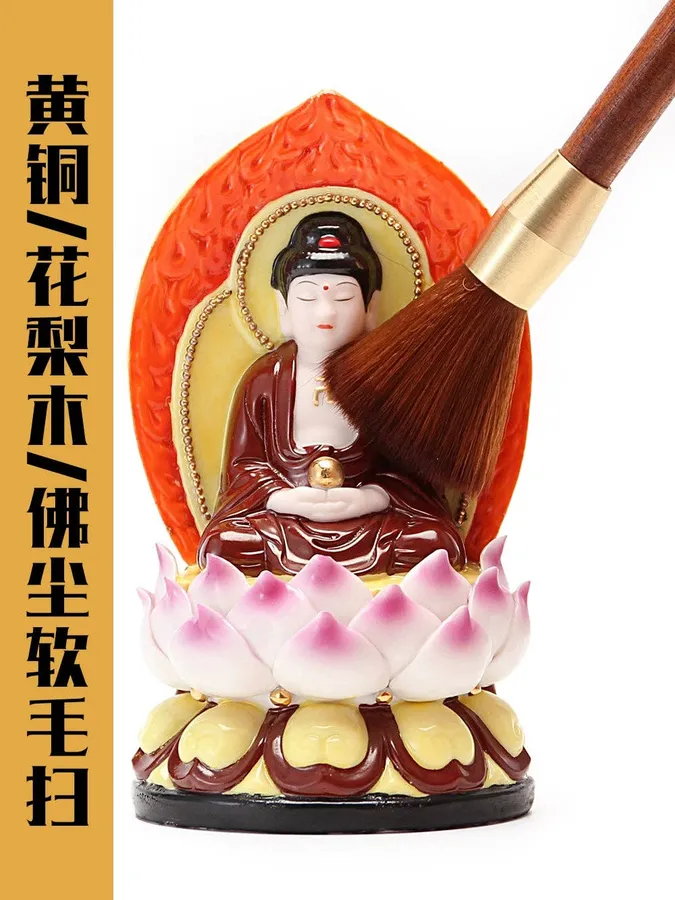 Rosewood Buddha Statue - Cleaning Tool Decor - Home Decor — wholesale Home & Décor by the case