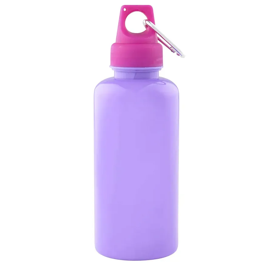 Travel Water Bottle - 20oz Stainless Steel with Clip-On Keyring — wholesale Kitchen & Drinkware by the case