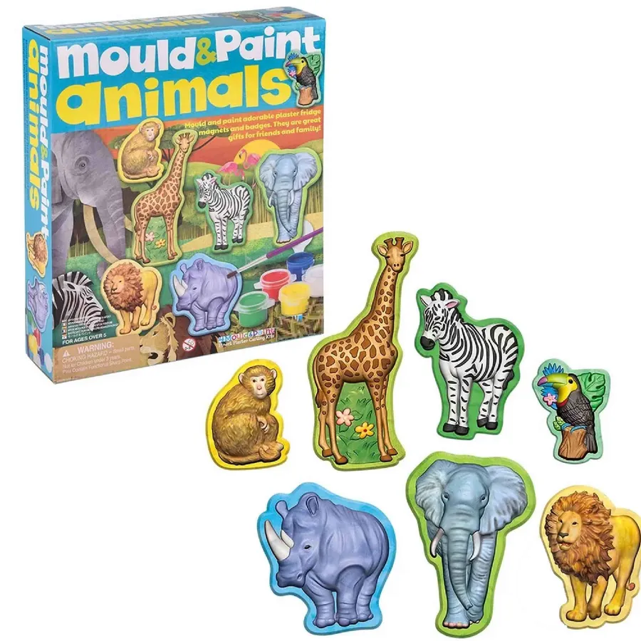 Art Creativity Mold Paint Animals Kids Toy — wholesale Toys & Games by the case