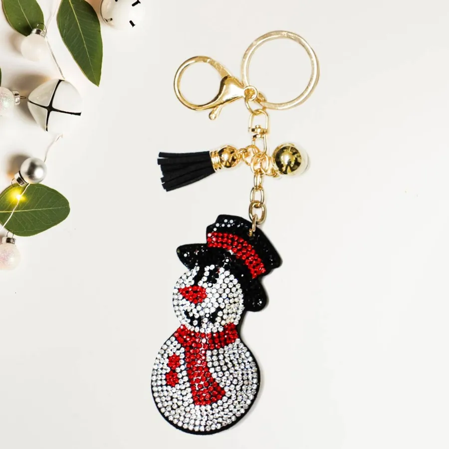 Bling Tassel Keychain Assorted — wholesale Keychains & Charms by the case