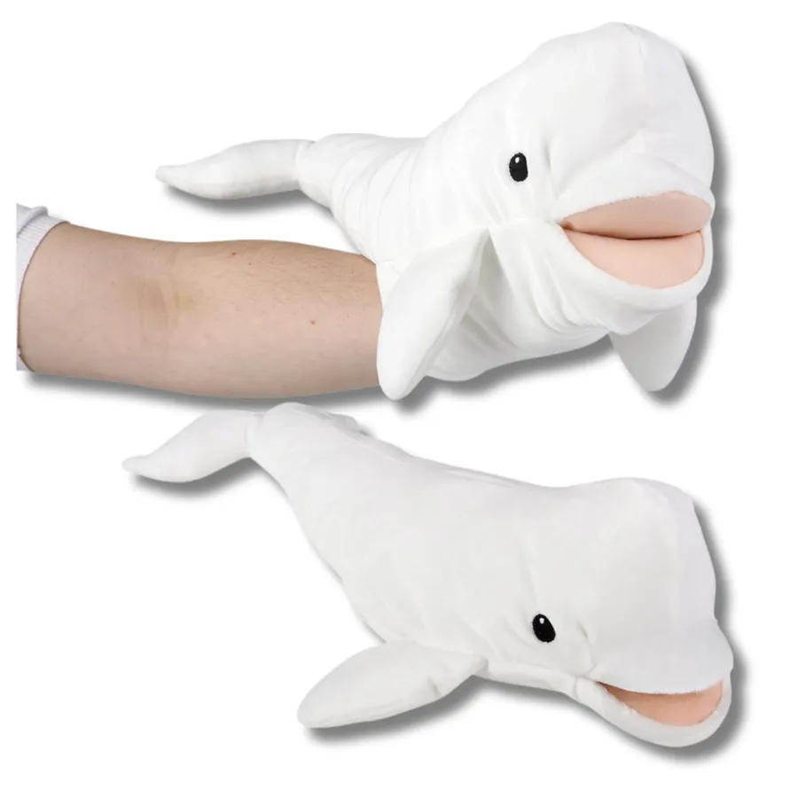 Soft Plush Ocean Whale Puppet Kids Toys — wholesale Plush & Squishies by the case