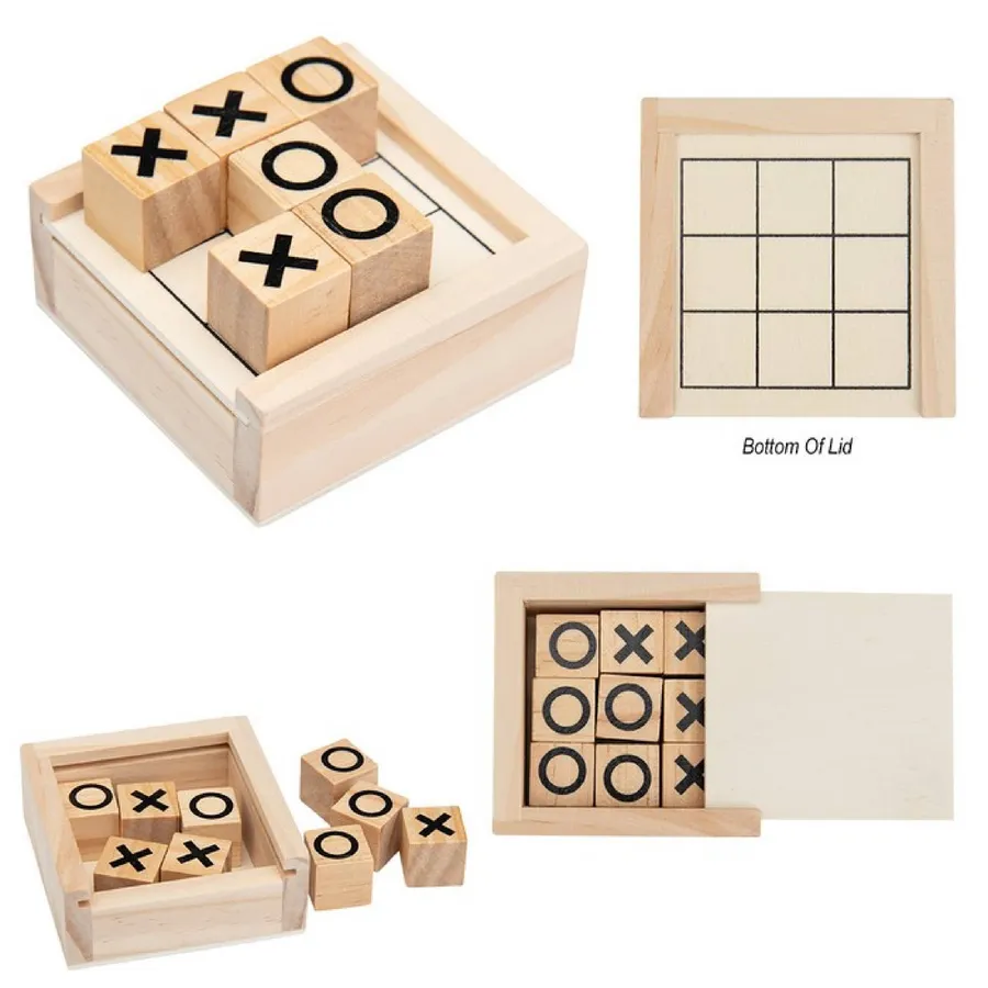 Mini TicTacToe Game With Custom Imprint — wholesale Toys & Games by the case