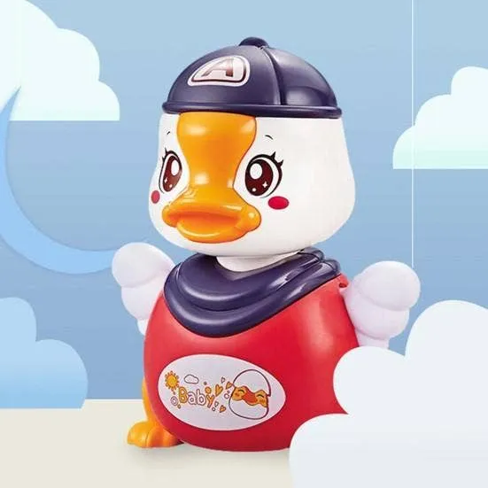 Kids Rotating Electric Duck with Lights Toy — wholesale Toys & Games by the case