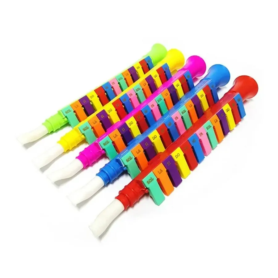 Holiday 13 Keys Horn Fidget Kids Toy- Assorted — wholesale Fidgets & Sensory by the case