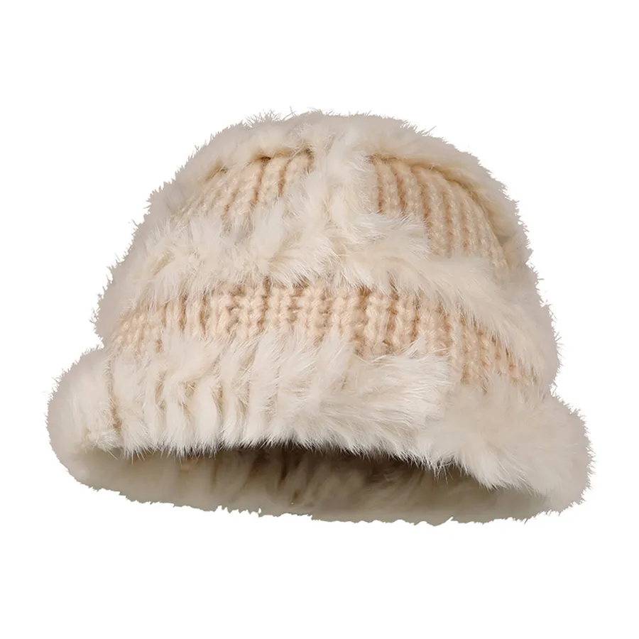 Rabbit Hair Knitted Hat For Women's - Assorted — wholesale Apparel & Accessories by the case