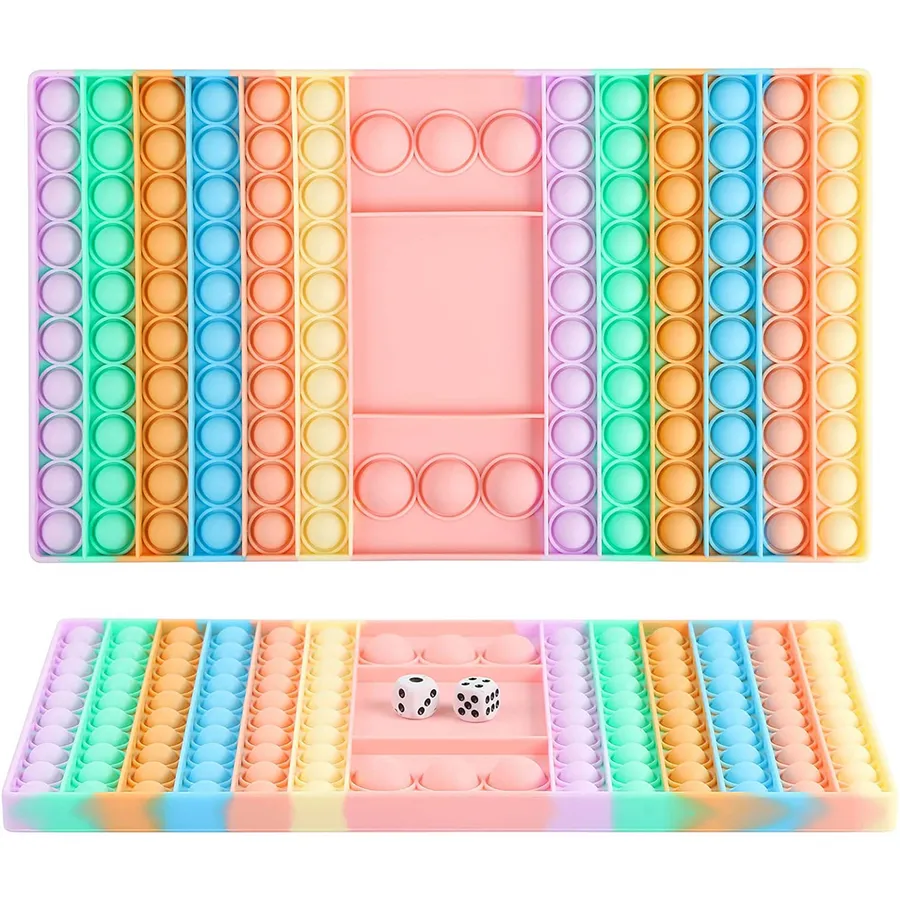 Chess Board Pop It Fidget Brain Game Kids Toy — wholesale Fidgets & Sensory by the case