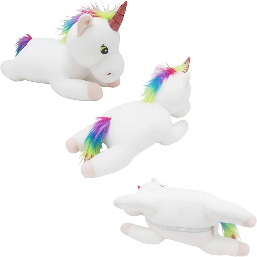 Keeraft Plush Rainbow Unicorn Soft and C Keeraft Home Gifts — wholesale Plush & Squishies by the case