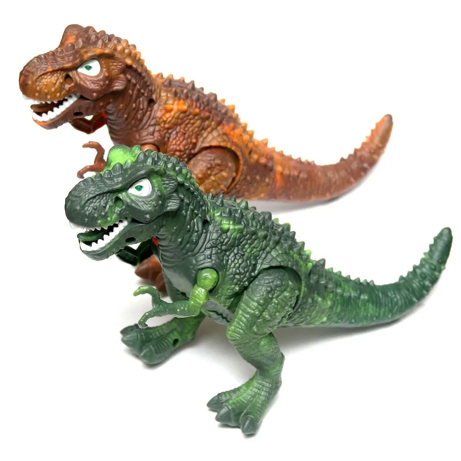 Light-Up T-Rex Toy - Assorted Walking dinosaur — wholesale Toys & Games by the case