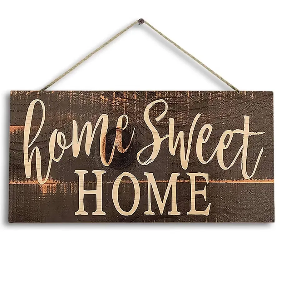Fashionable Wooden Wall Hanging Home Décor — wholesale Home & Décor by the case