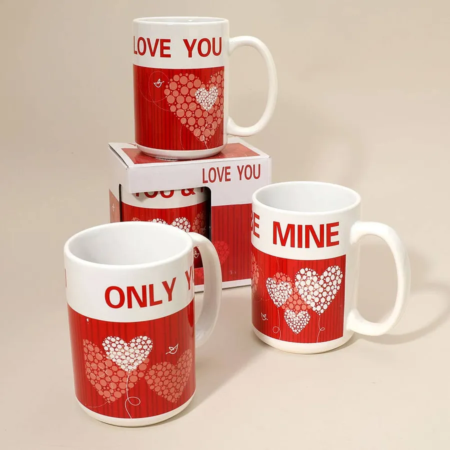 Home Printed Mugs & Cups- Assorted — wholesale Kitchen & Drinkware by the case