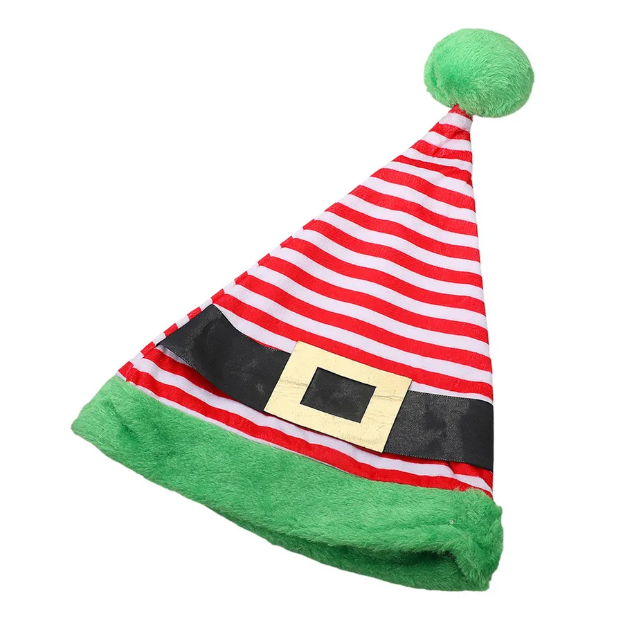 Christmas Themed Striped Pom Hat — wholesale Seasonal & Holiday by the case