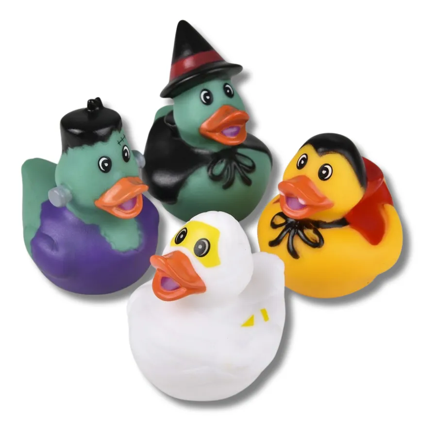 Halloween Monster Rubber Duckies Kids Toy - Assorted — wholesale Seasonal & Holiday by the case