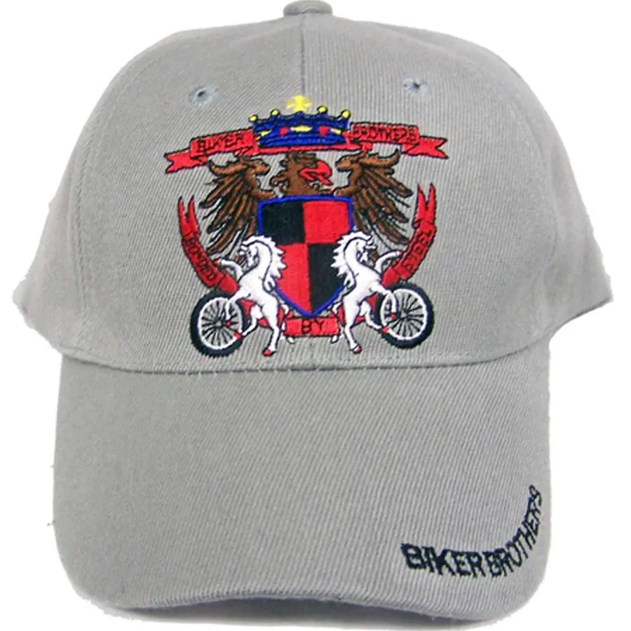 Biker Shield Baseball Hat — wholesale Apparel & Accessories by the case