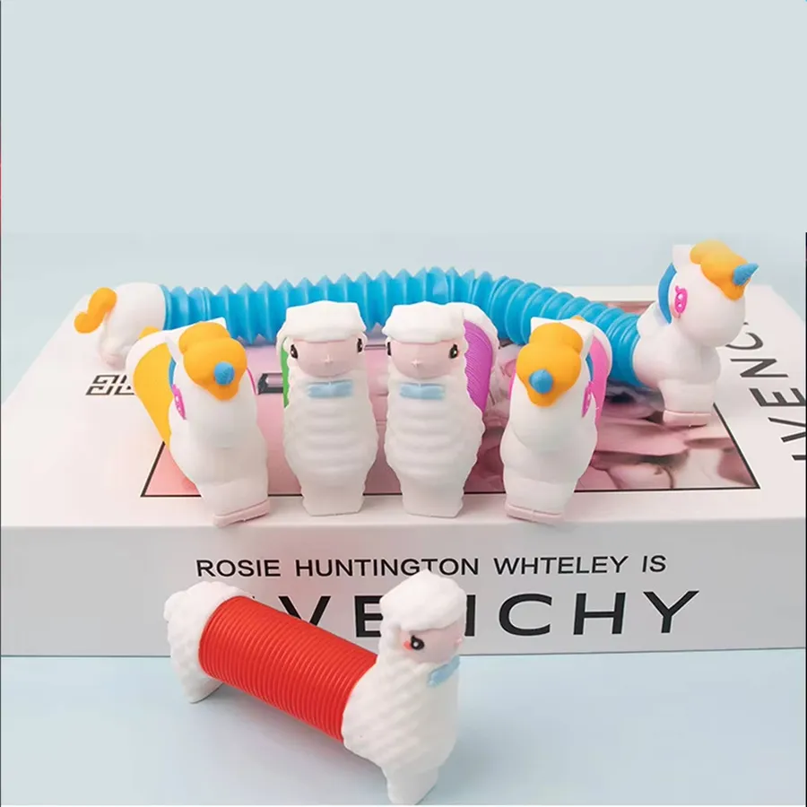 Pop Tube Silicone Unicorn Kids Toy For — wholesale Toys & Games by the case