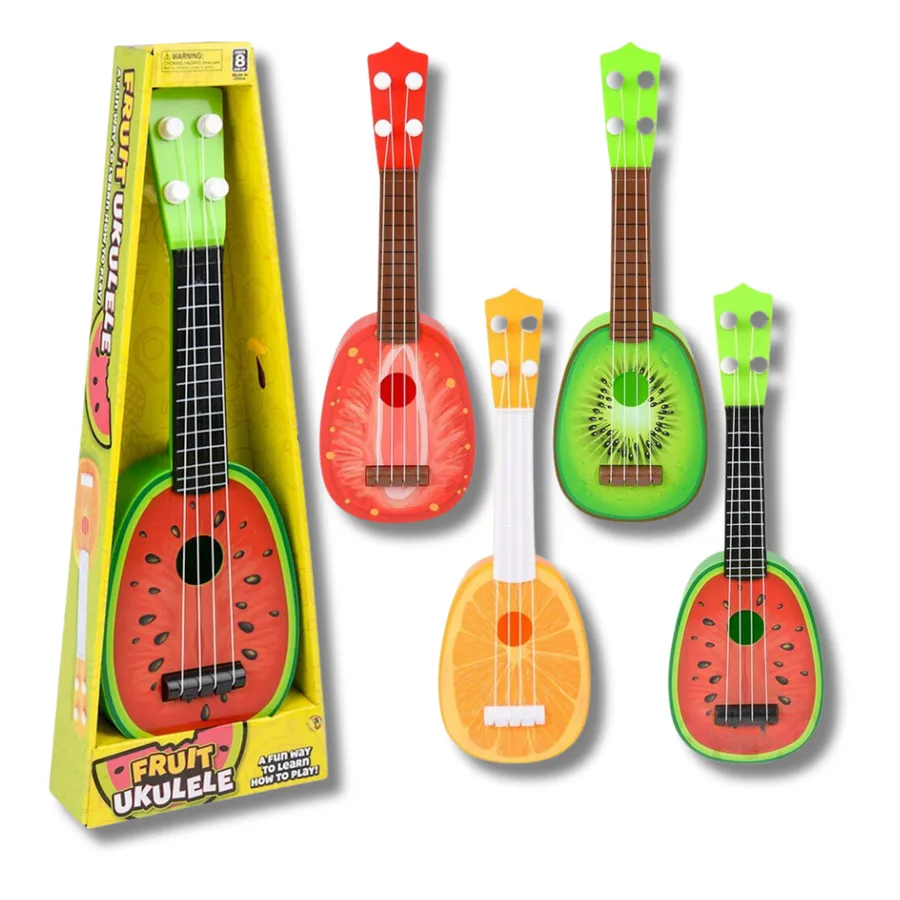 Fruity Guitar Play Toddlers Kids Toys- Assorted — wholesale Toys & Games by the case