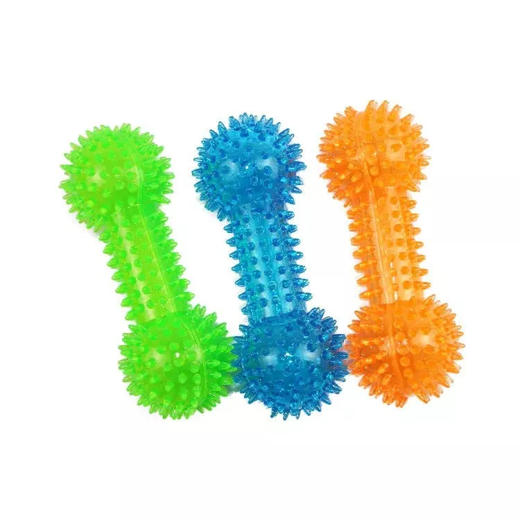 Dumbbell-Shaped Molar Dog Chew Toy - Bulk — wholesale Home & Décor by the case