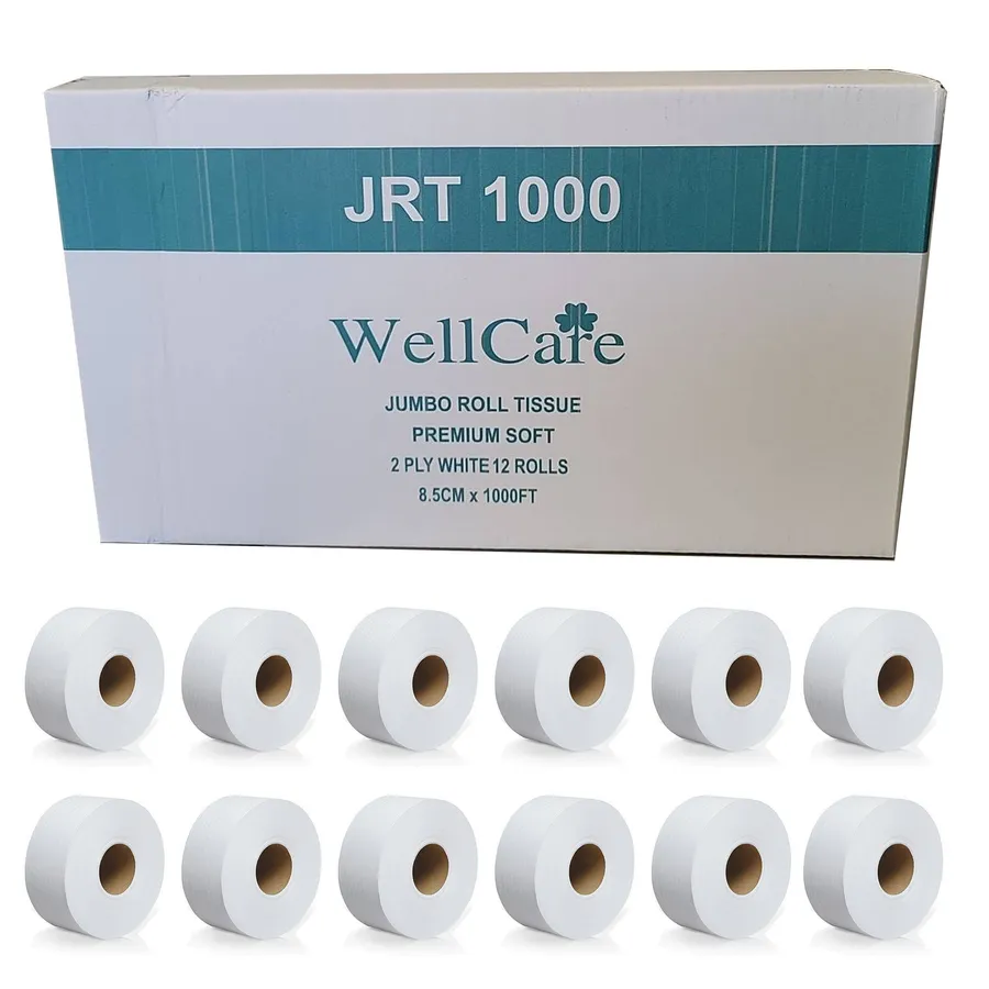Jumbo Soft White Tissue Roll In Bulk — wholesale More Wholesale Goods by the case