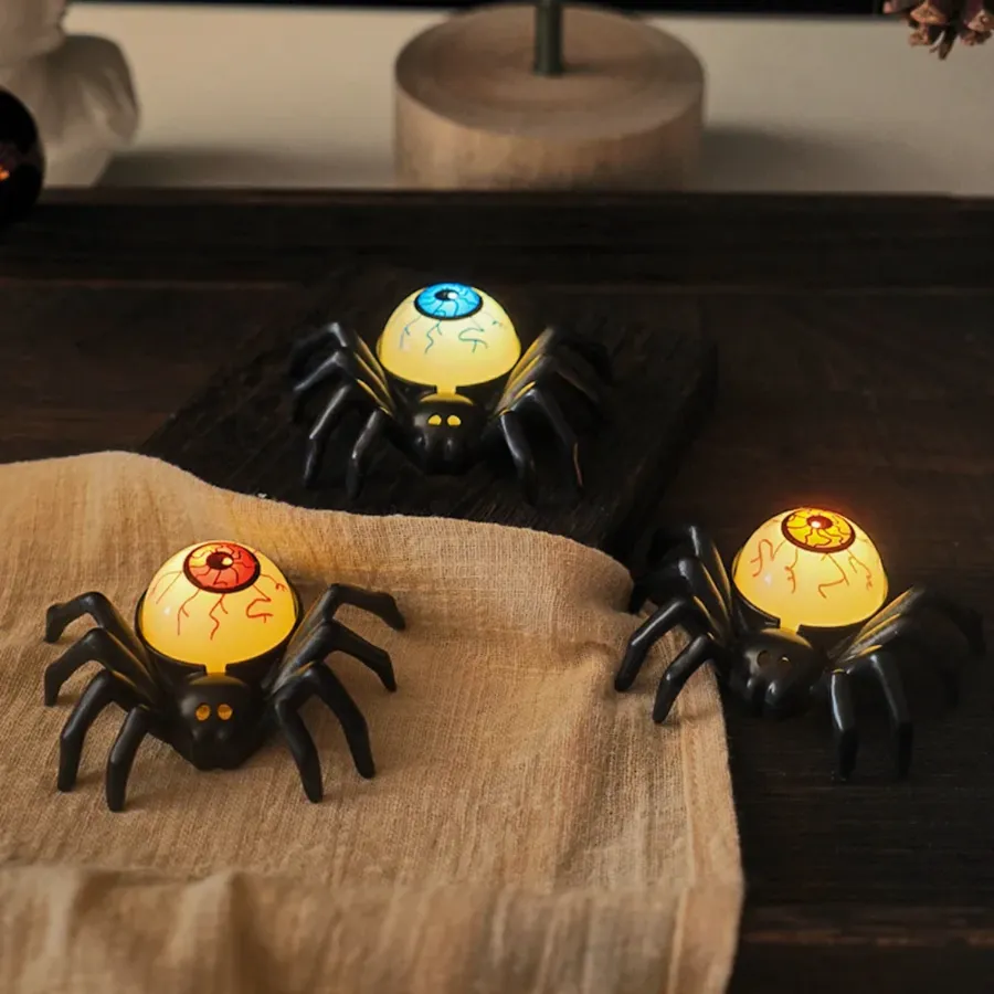 Pumpkin Ghost Light Hand Prop Table Decor — wholesale Home & Décor by the case